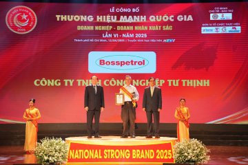DẦU BOSSPETROL VINH DỰ ĐÓN NHẬN GIẢI THƯỞNG THƯƠNG HIỆU MẠNH ASEAN 2025